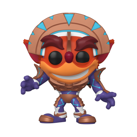Figurine Funko Pop! -  N° 841 - Crash Bandicoot - Crash In Mask Armor (mt)